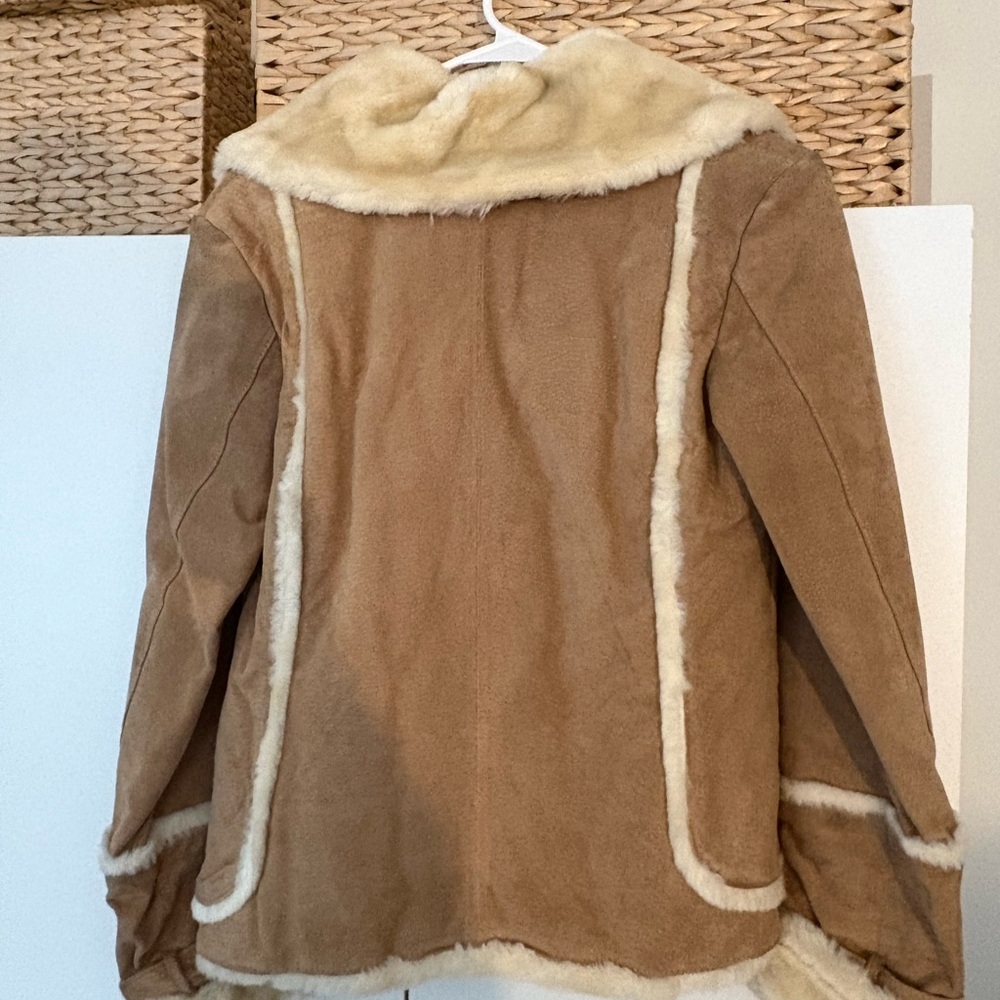 Leather Shearling Jacket - image 3